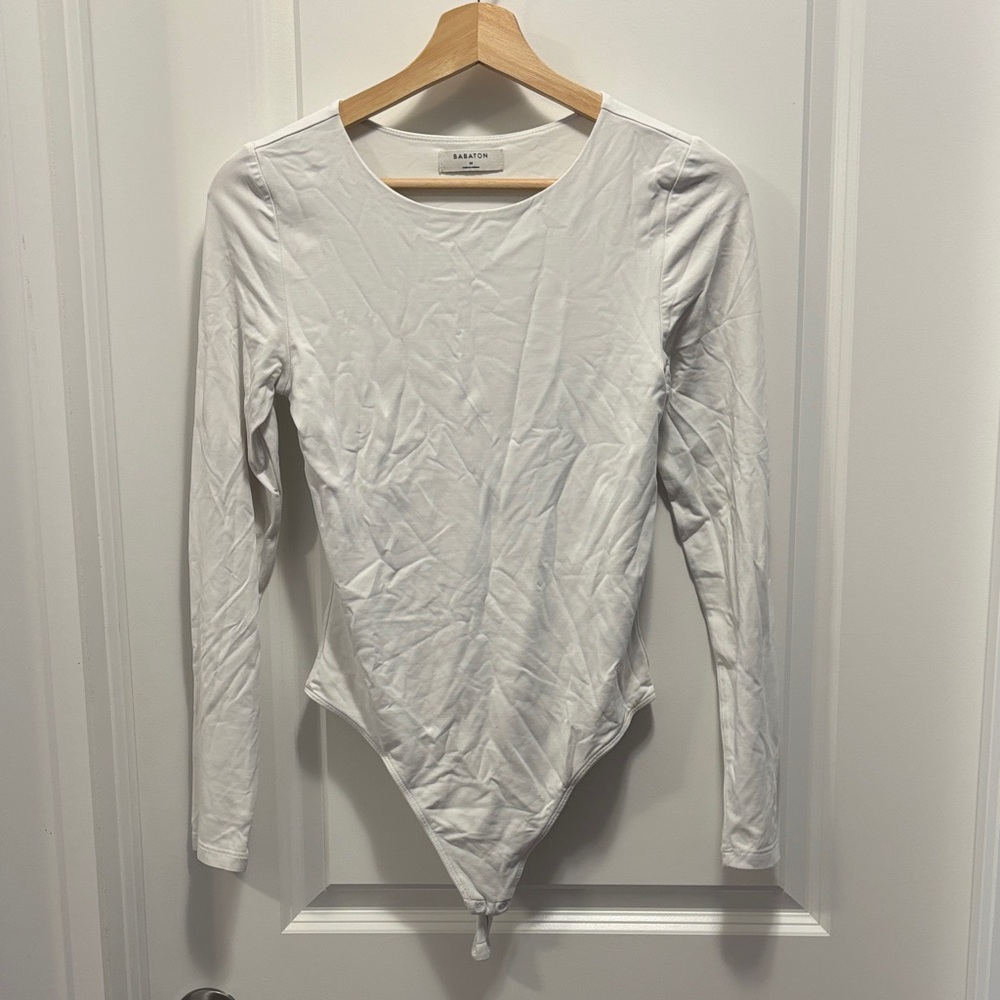 Babaton white bodysuit